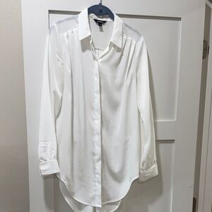 Classic White long women’s button up